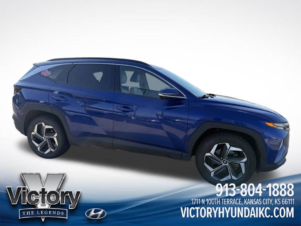 Used 2022 Blue Hyundai Limited image 4