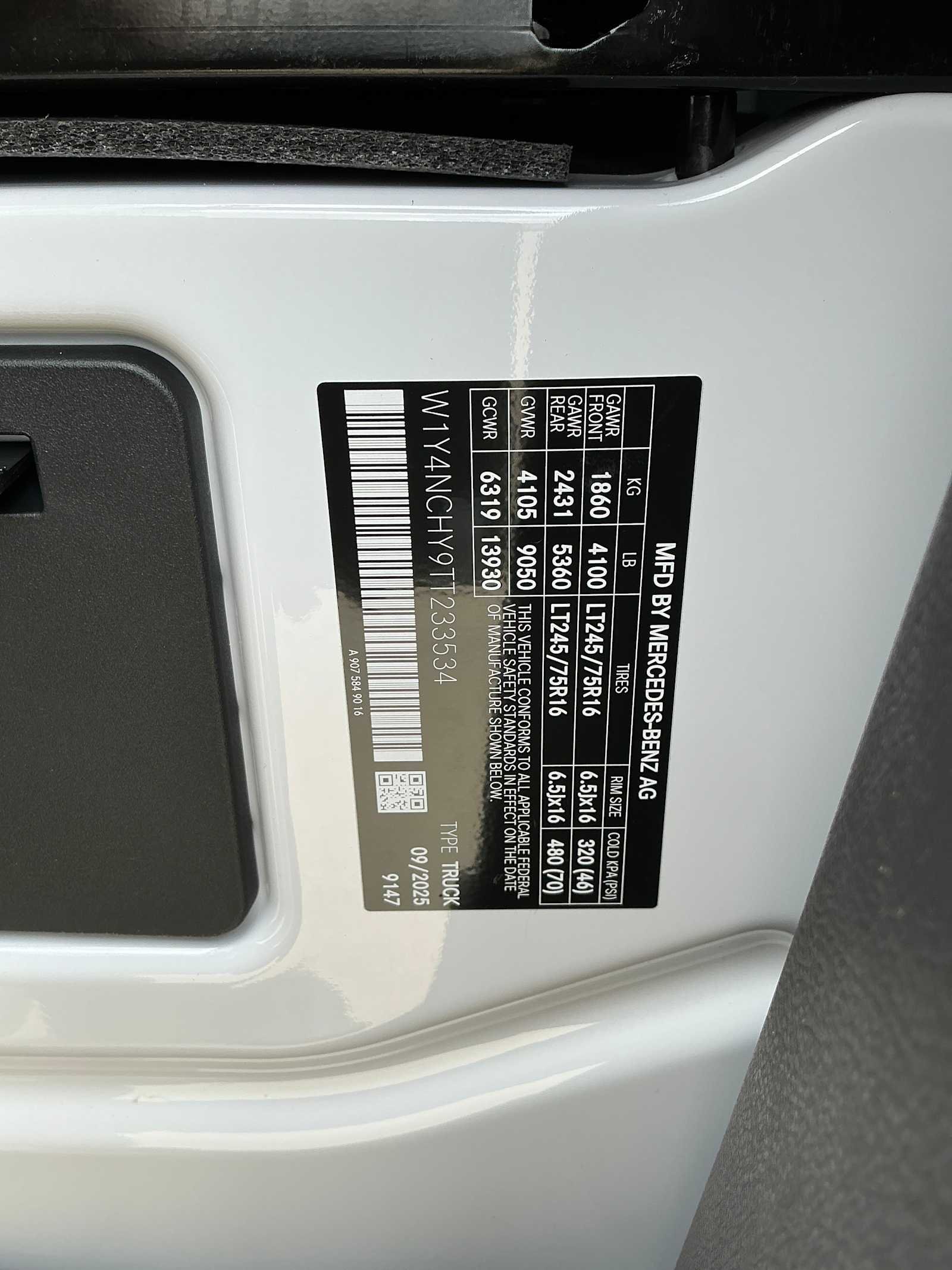 2026 Mercedes-Benz Sprinter Cargo Van Base - Photo 16