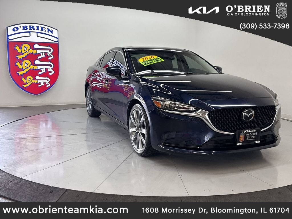 Used 2020 Crystal Blue Mazda Grand Touring image 1