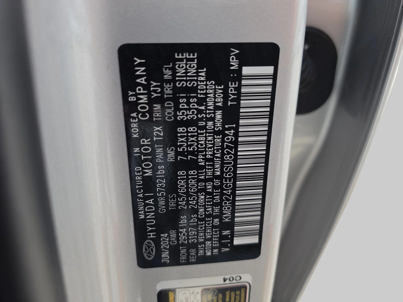 Used 2025 Silver Hyundai SEL image 37