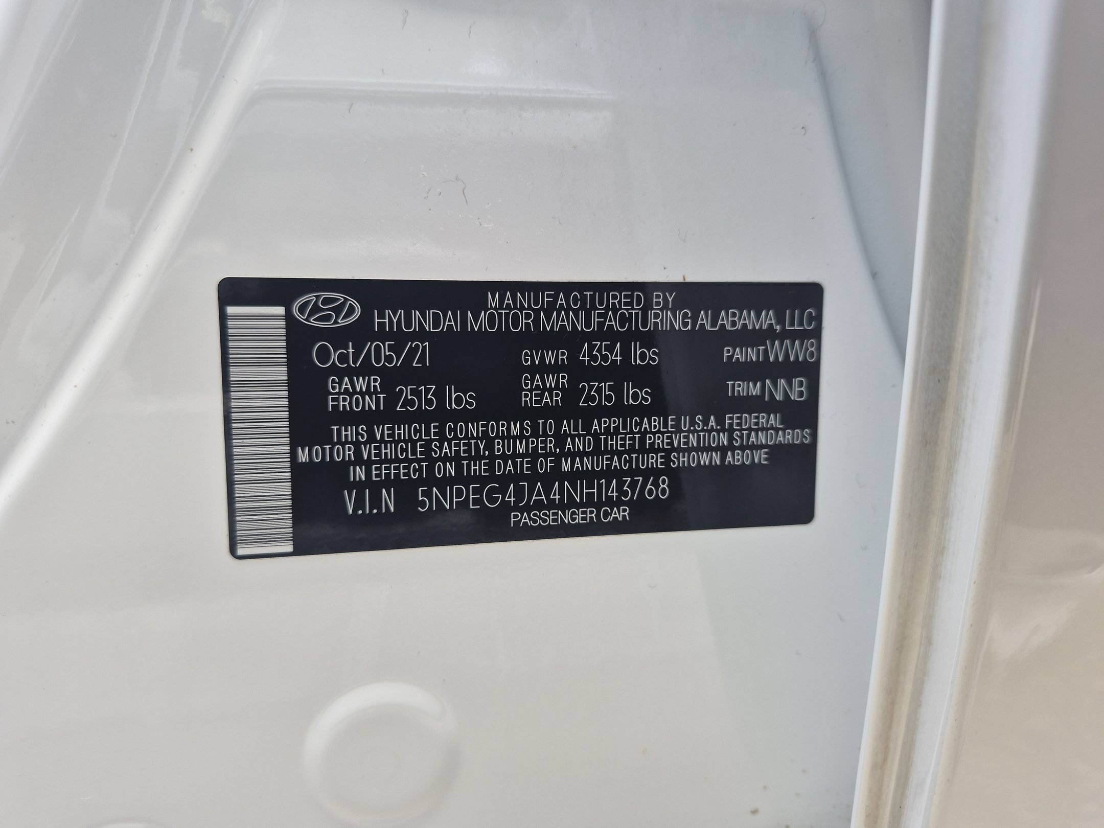 Used 2022 Quartz White Hyundai SE image 30