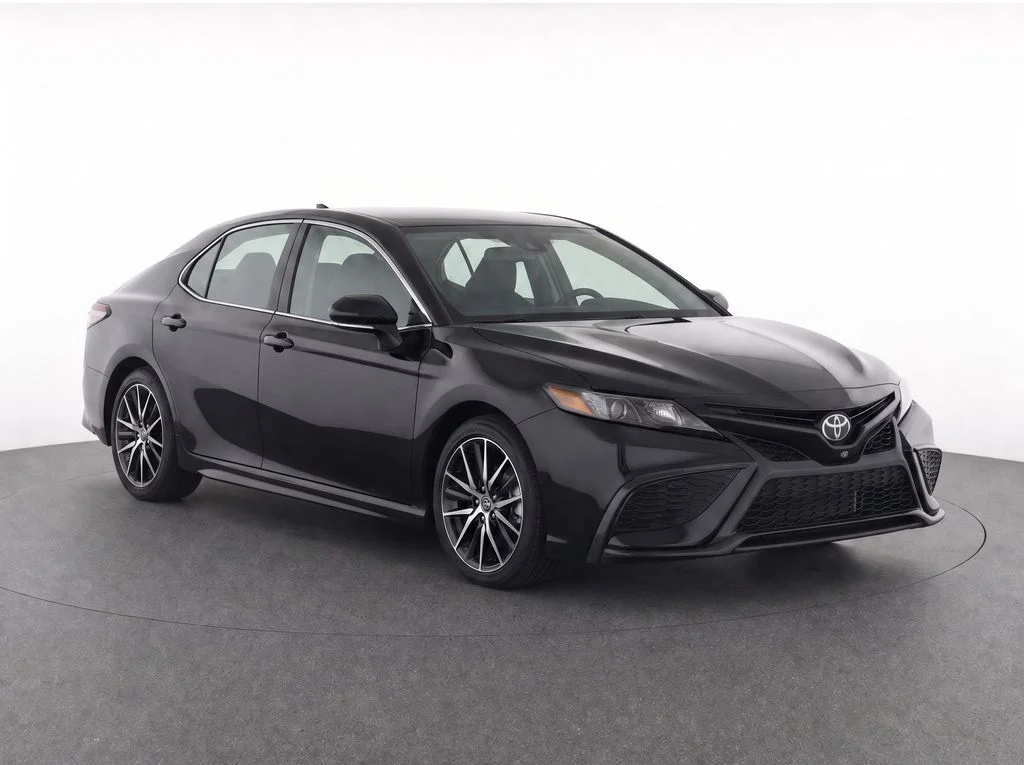 Used 2024 Black Toyota SE image 6