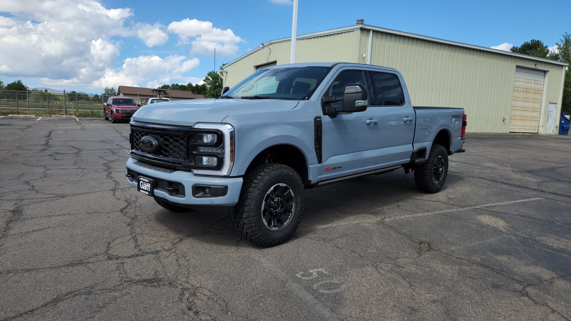 New 2026 Glacier Gray Metallic Tri-Coat Ford LARIAT image 2