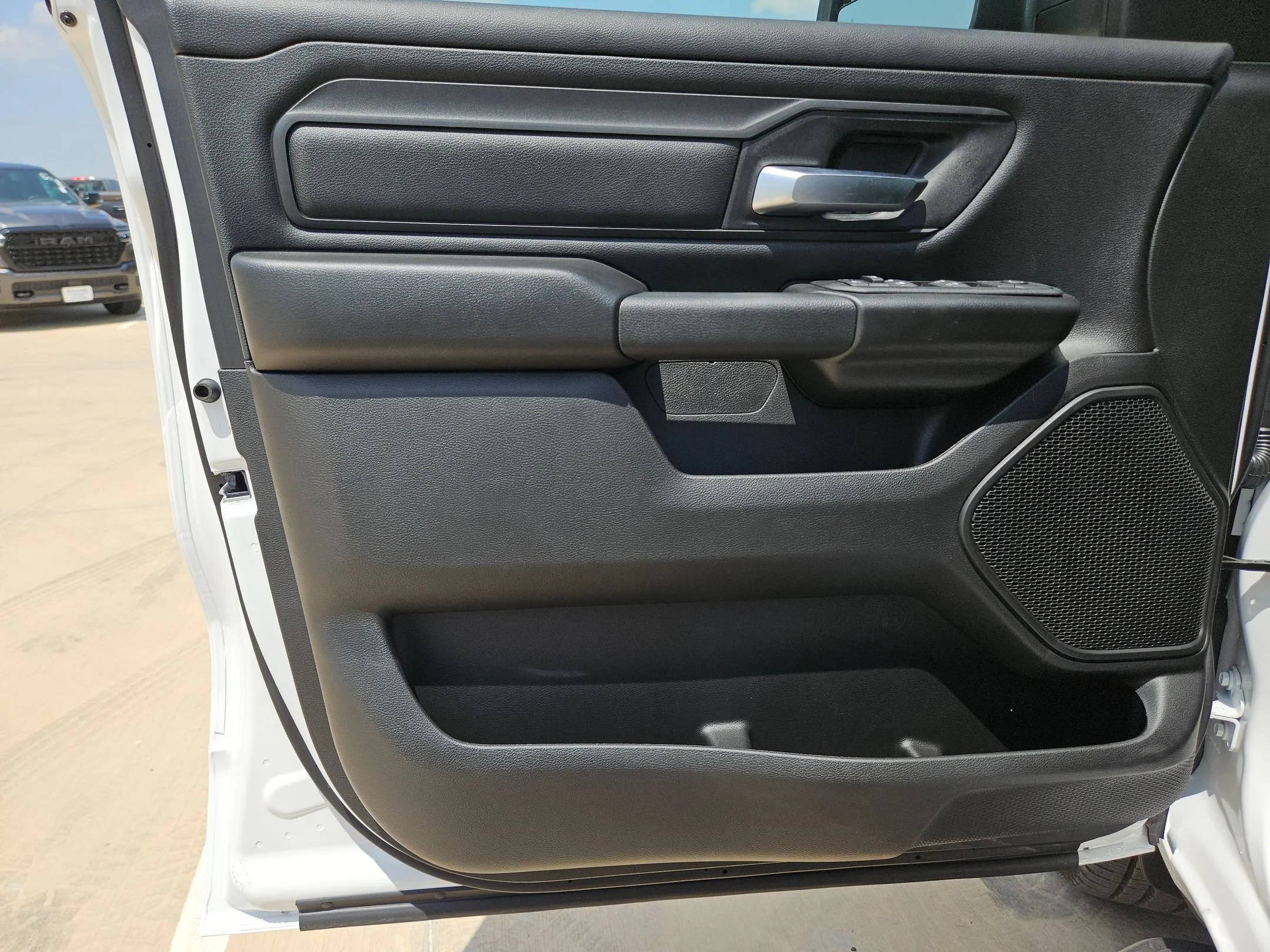 New 2026 Bright White Clearcoat RAM Black Express image 11