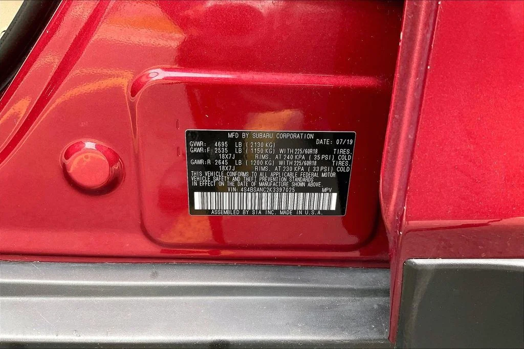 Used 2019 Red Subaru 2.5i image 36