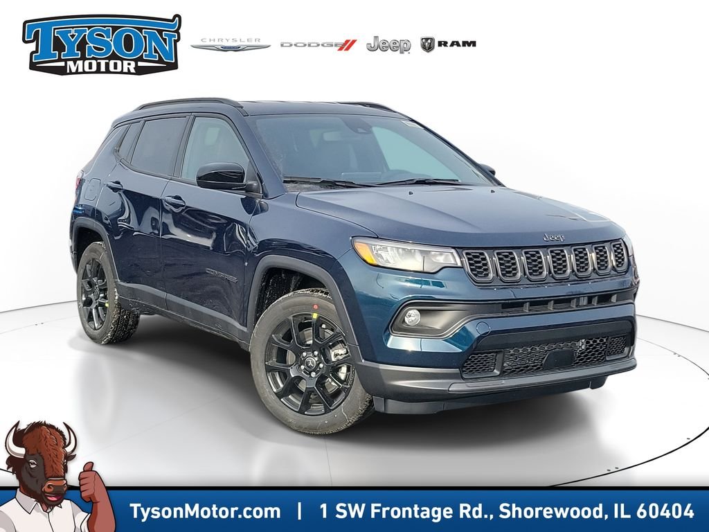 New 2026 Fathom Blue Pearl Coat Jeep Latitude image 1