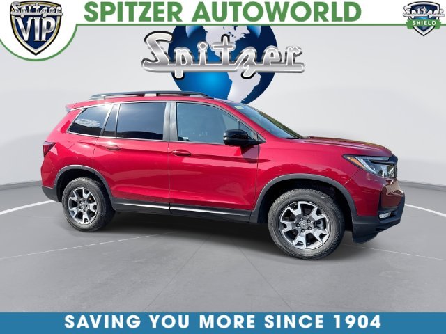 Used 2022 Radiant Red Metallic II Honda TrailSport image 1