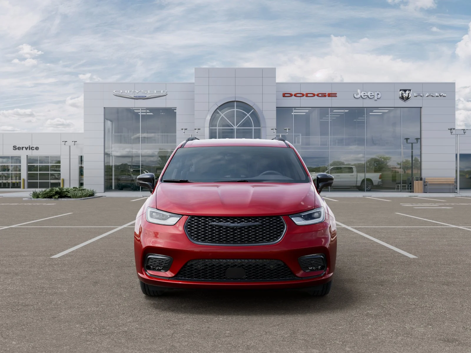 New 2026 Red Hot Pearl-Coat Exterior Paint Chrysler Select image 35