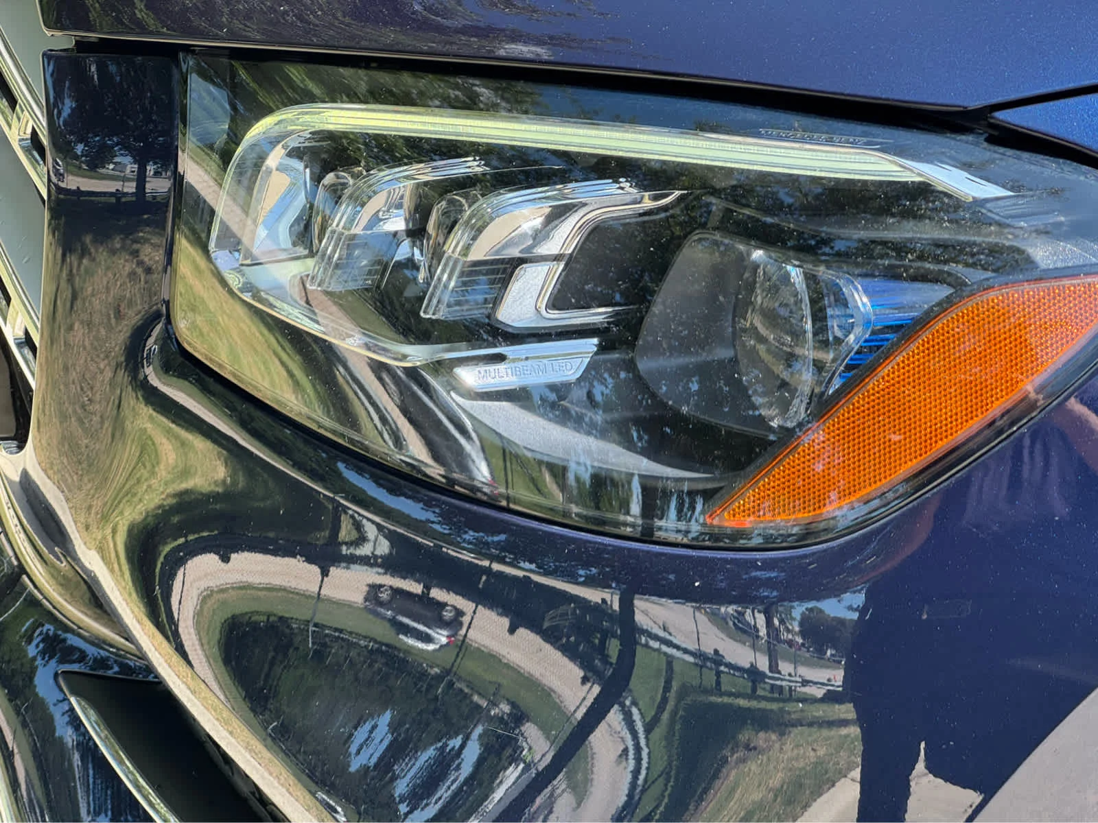 Used 2022 Lunar Blue Metallic Mercedes-Benz GLS 450 image 9