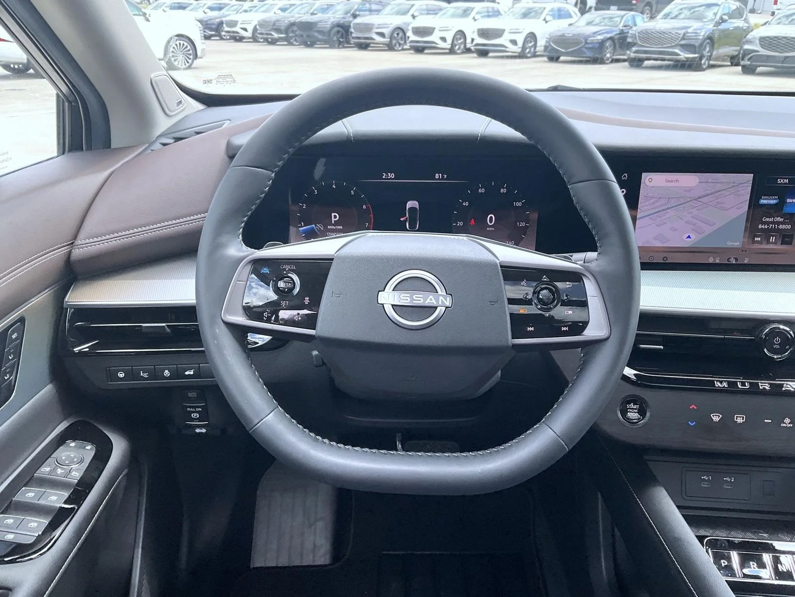 Certified Used 2025 White Nissan Platinum image 13