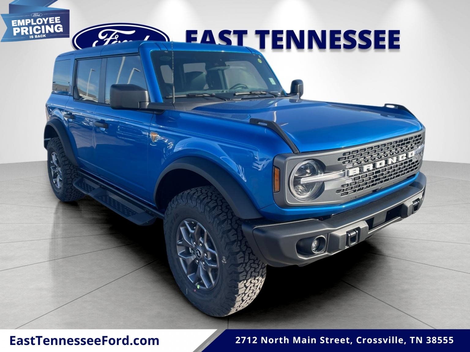 New 2025 Ford Bronco Badlands® 4 Door in Crossville #3770658