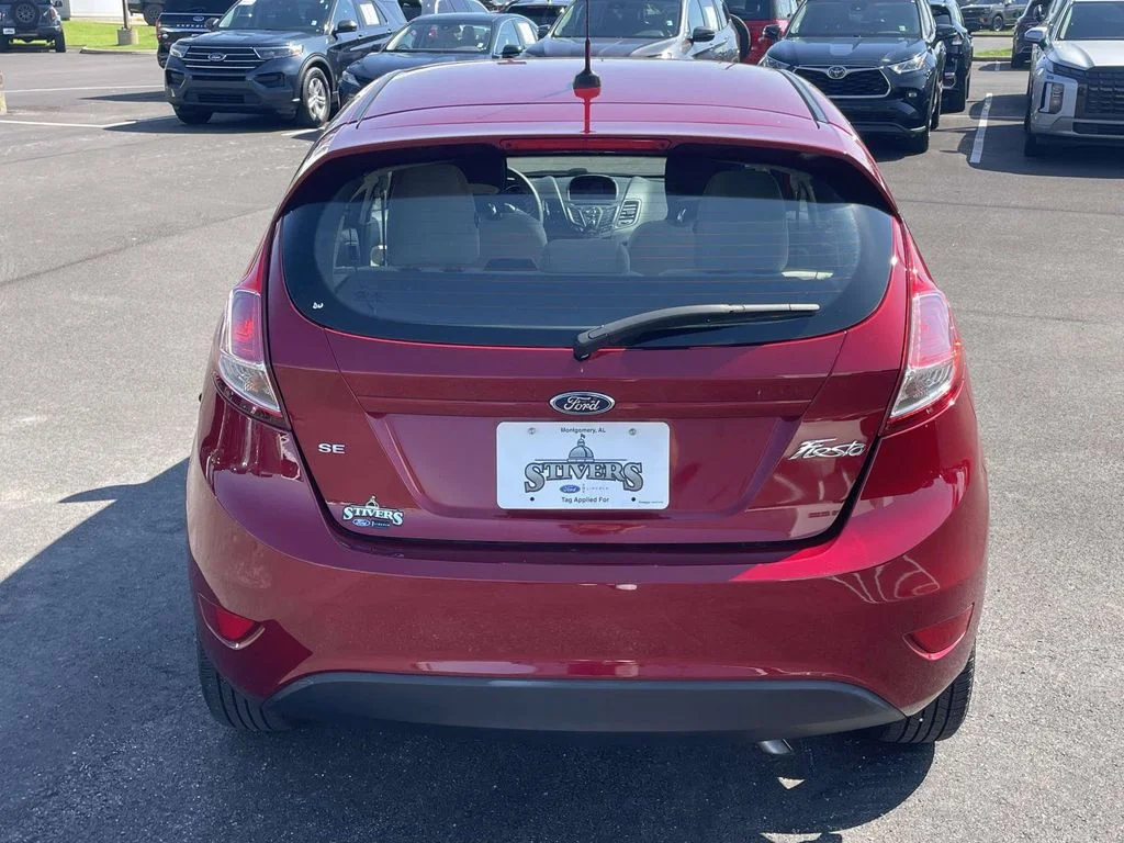 Certified Used 2017 Red Ford SE image 4