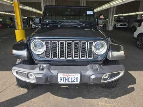 Used 2025 Jeep Wrangler 4xe Sahara 4XE with VIN 1C4RJXP62SW586238 for sale in Kansas City