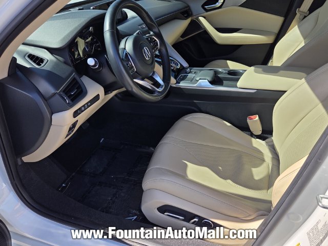 Used 2023 Platinum White Pearl Acura TECH image 31