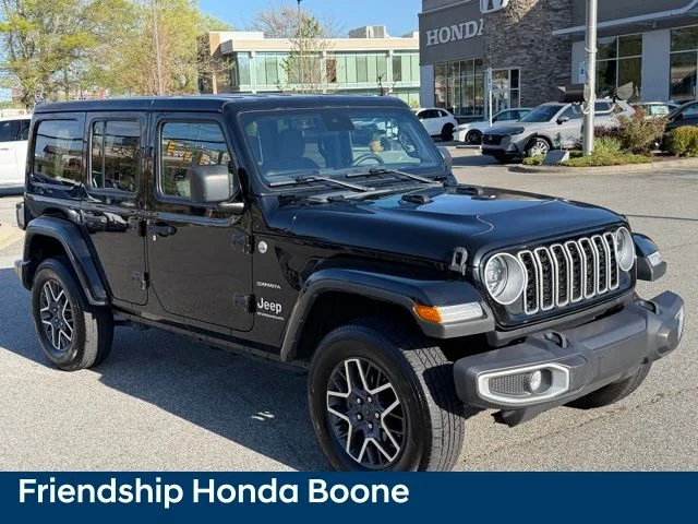 Used 2024 Black Jeep Sahara image 3