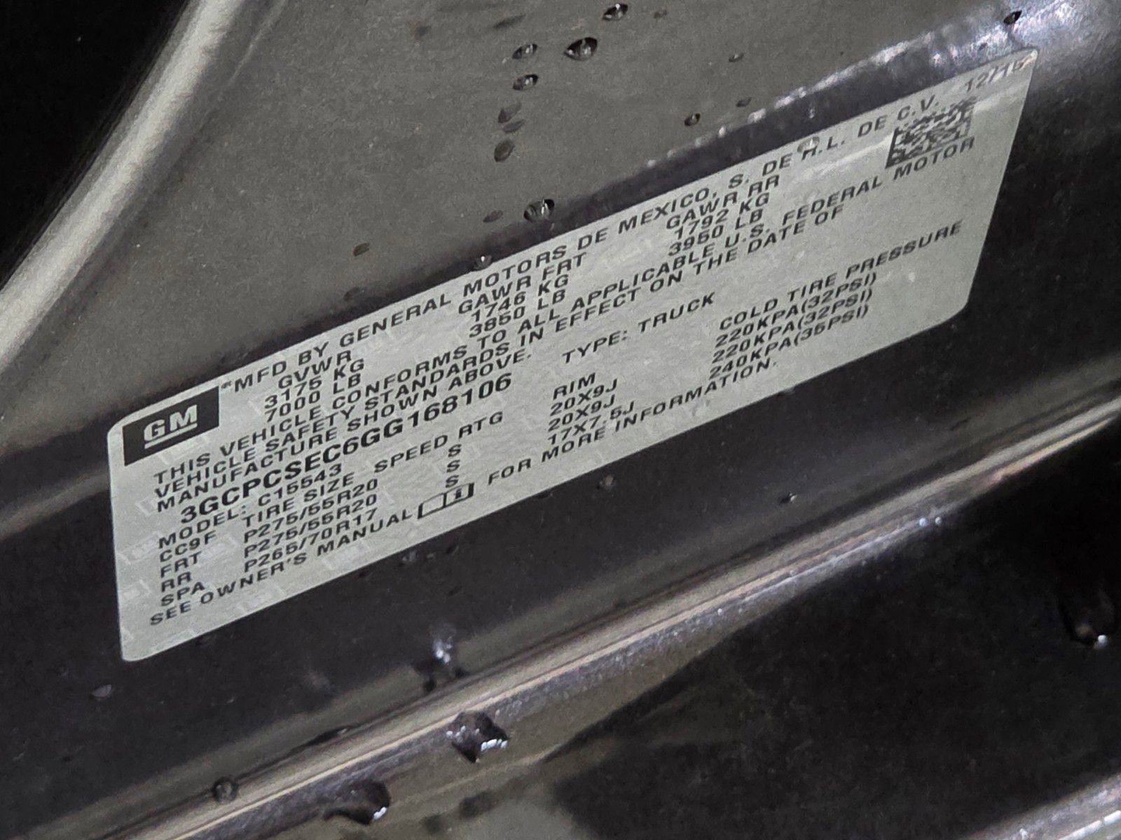 Used 2016 TUNGSTEN METALLIC Chevrolet LTZ image 22