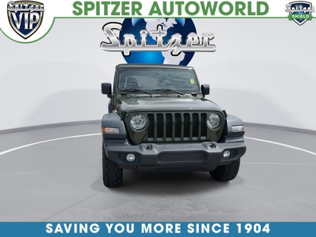 Used 2023 Green Jeep 4-Door Sport S 4x4 image 3