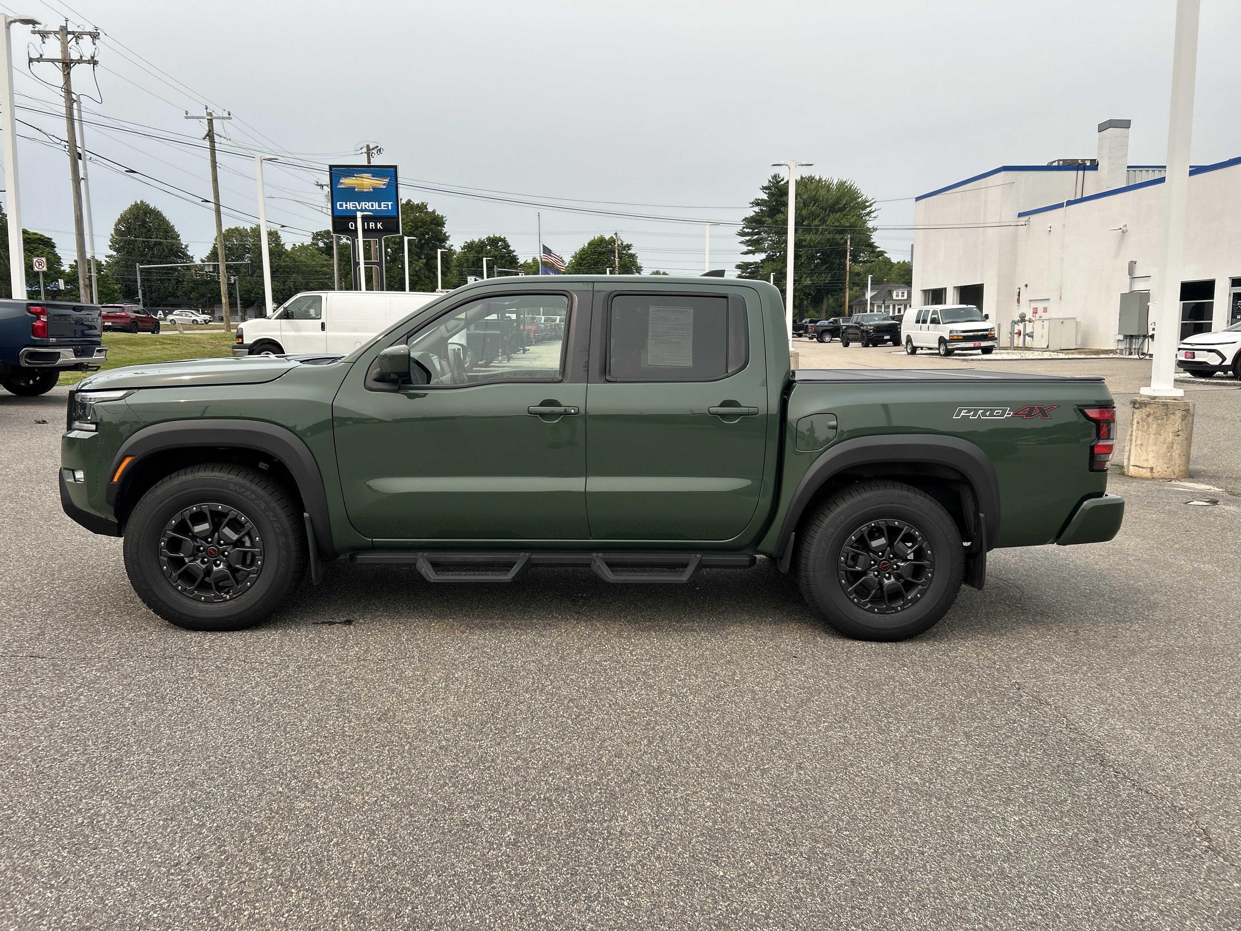 Used 2022 Tactical Green Metallic Nissan PRO-4X image 6