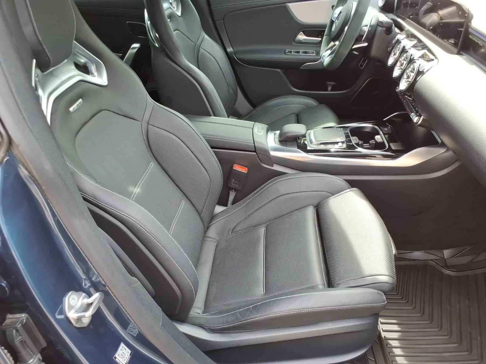 Used 2022 Denim Blue Metallic Mercedes-Benz AMG® CLA 45 image 23