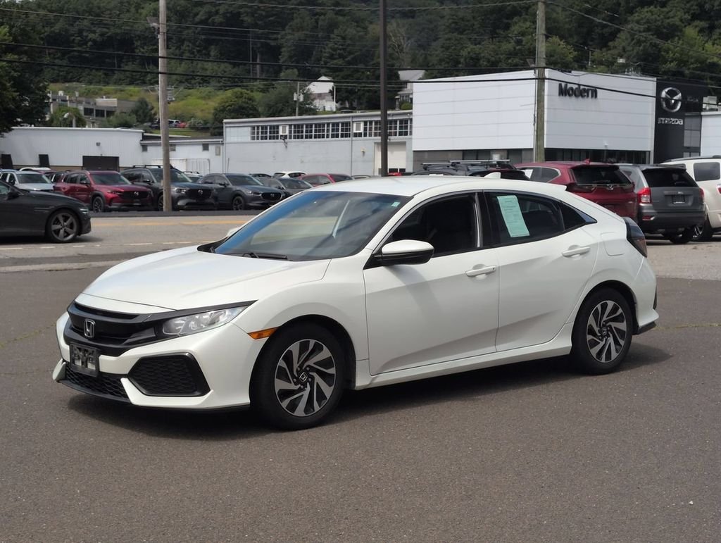 Used 2017 Honda Civic Hatchback LX with VIN SHHFK7H21HU426259 for sale in Thomaston, CT