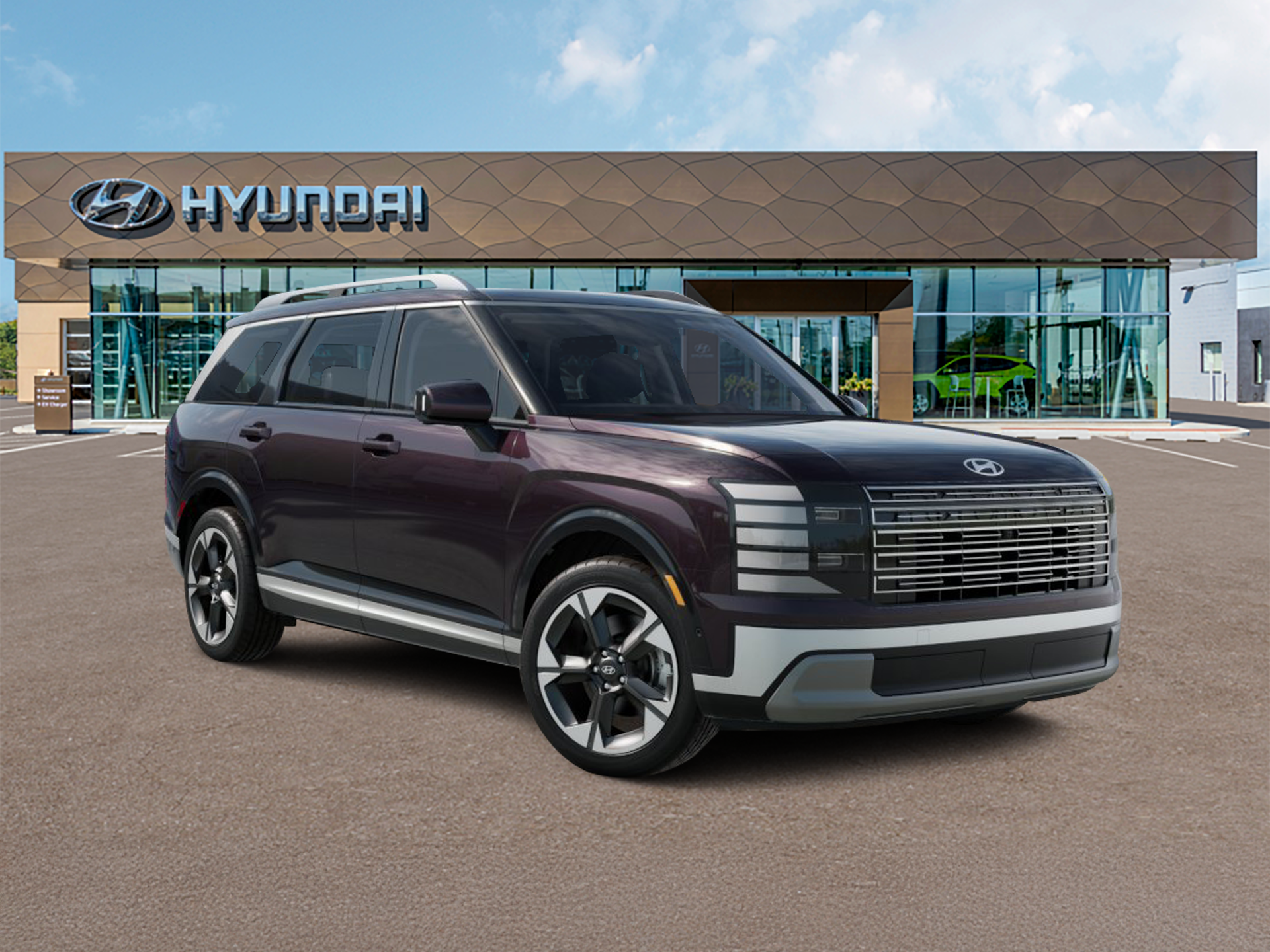 New 2026 Galaxy Maroon Pearl Hyundai Limited image 7