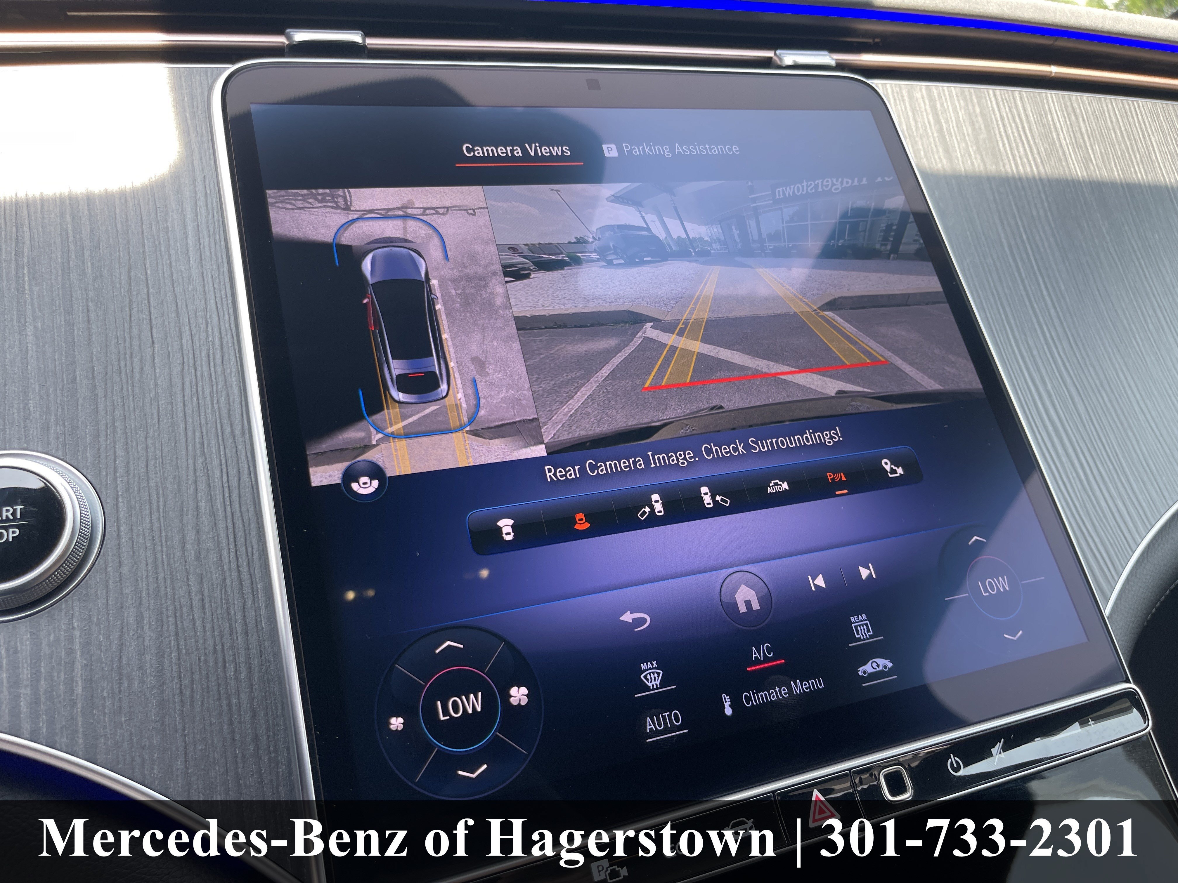 Certified Used 2023 Obsidian Black Metallic Mercedes-Benz EQS 450 4MATIC® Sedan image 13