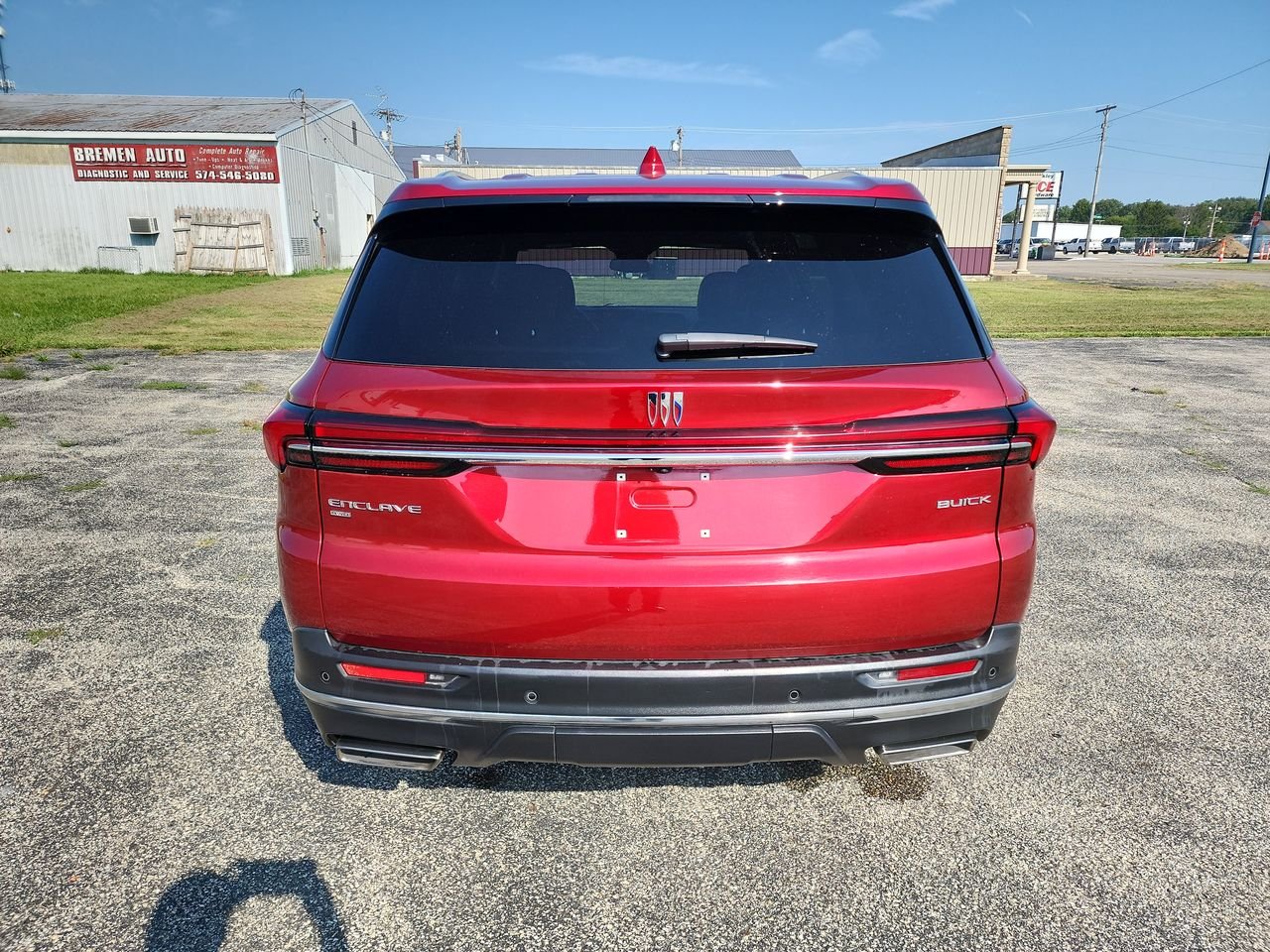 Used 2025 Cherry Red Tintcoat Buick Preferred image 7