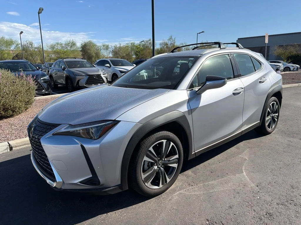 Certified Used 2025 Silver Lexus 300h image 1
