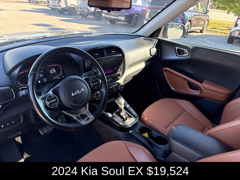 Used 2024 Black Kia EX image 10