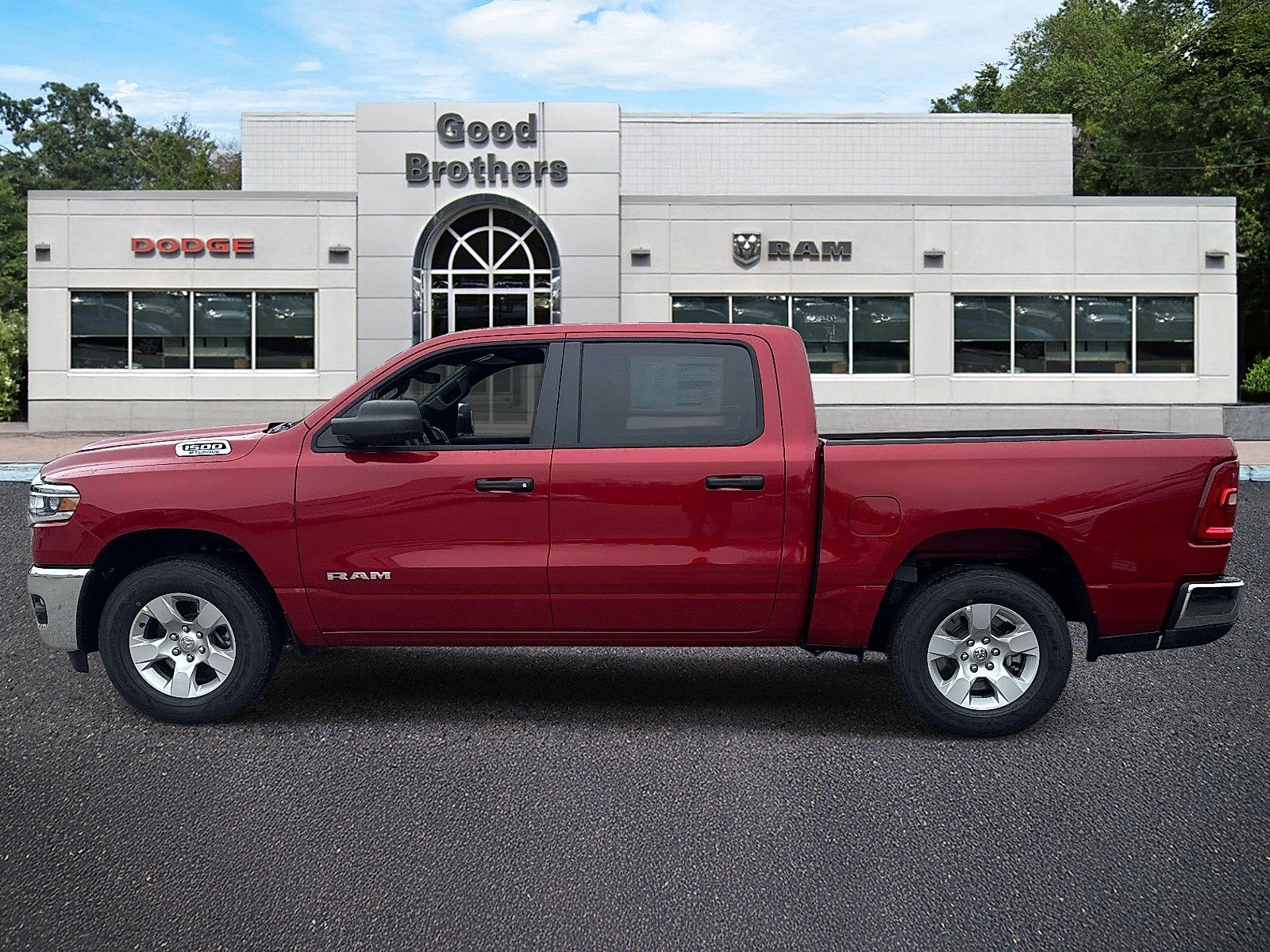 New 2026 Molten Red Pearlcoat RAM Big Horn Crew Cab 4x4 5