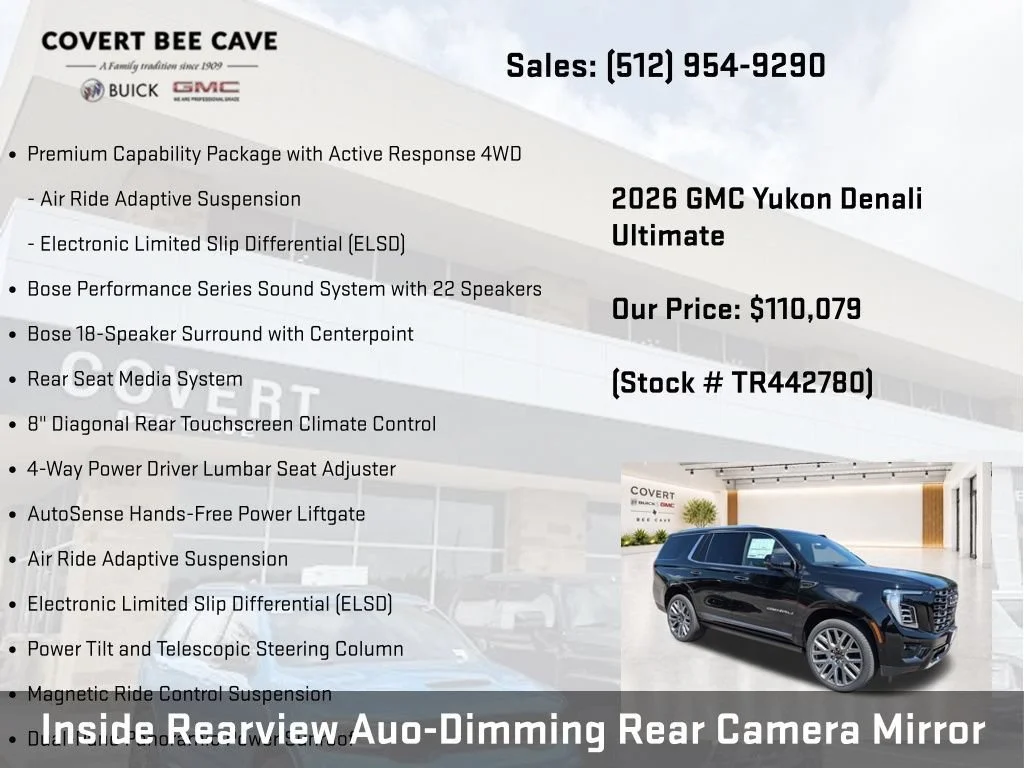 New 2026 GMC Yukon Denali Ultimate, photo 33