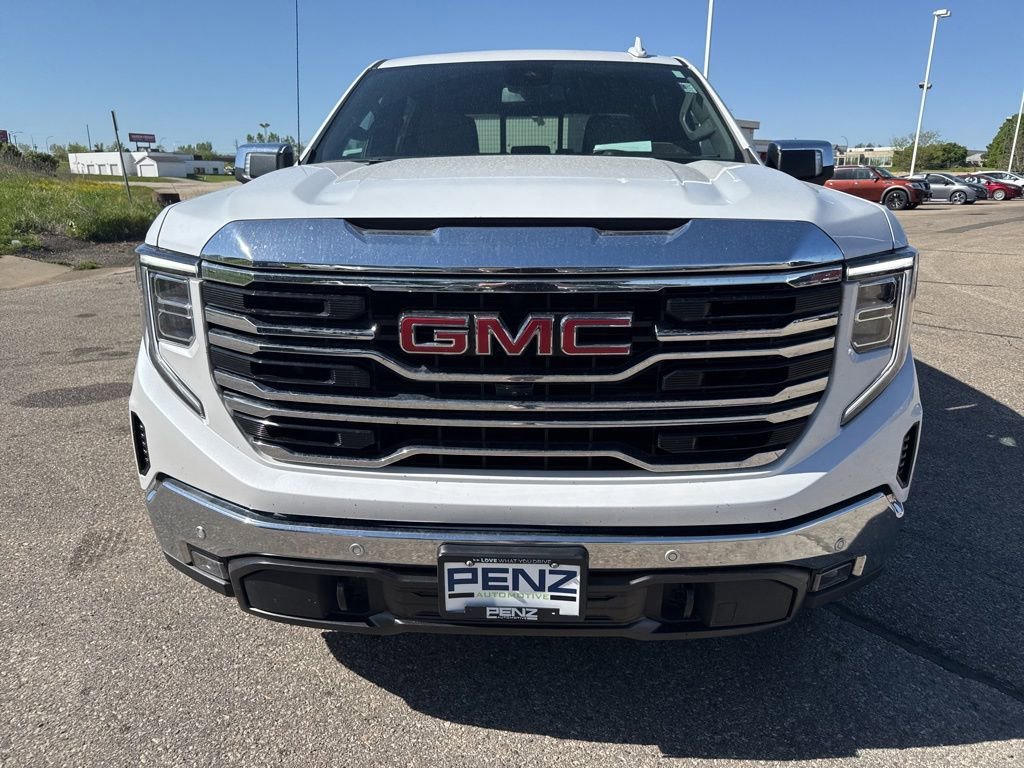 Used 2025 GMC Sierra 1500 SLT with VIN 3GTUUDELXSG111427 for sale in Rochester, Minnesota