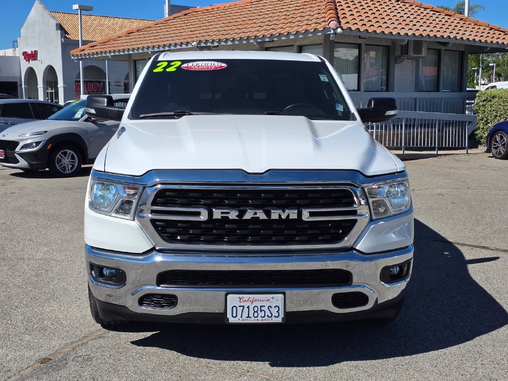 Certified Used 2022 White Ram Big Horn/Lone Star image 2