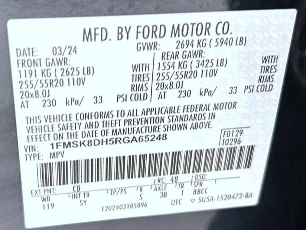 Used 2024 Blue Ford XLT image 28
