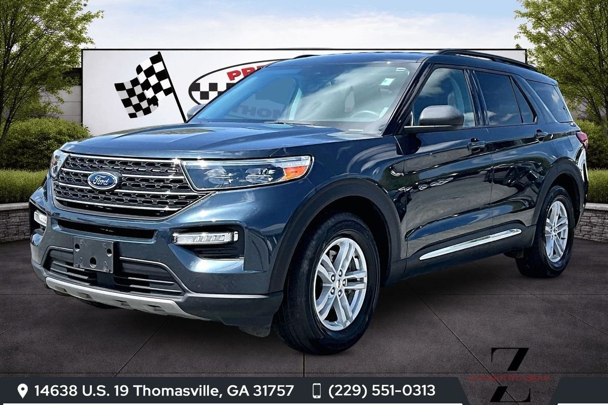 Used 2024 Blue Ford XLT image 1
