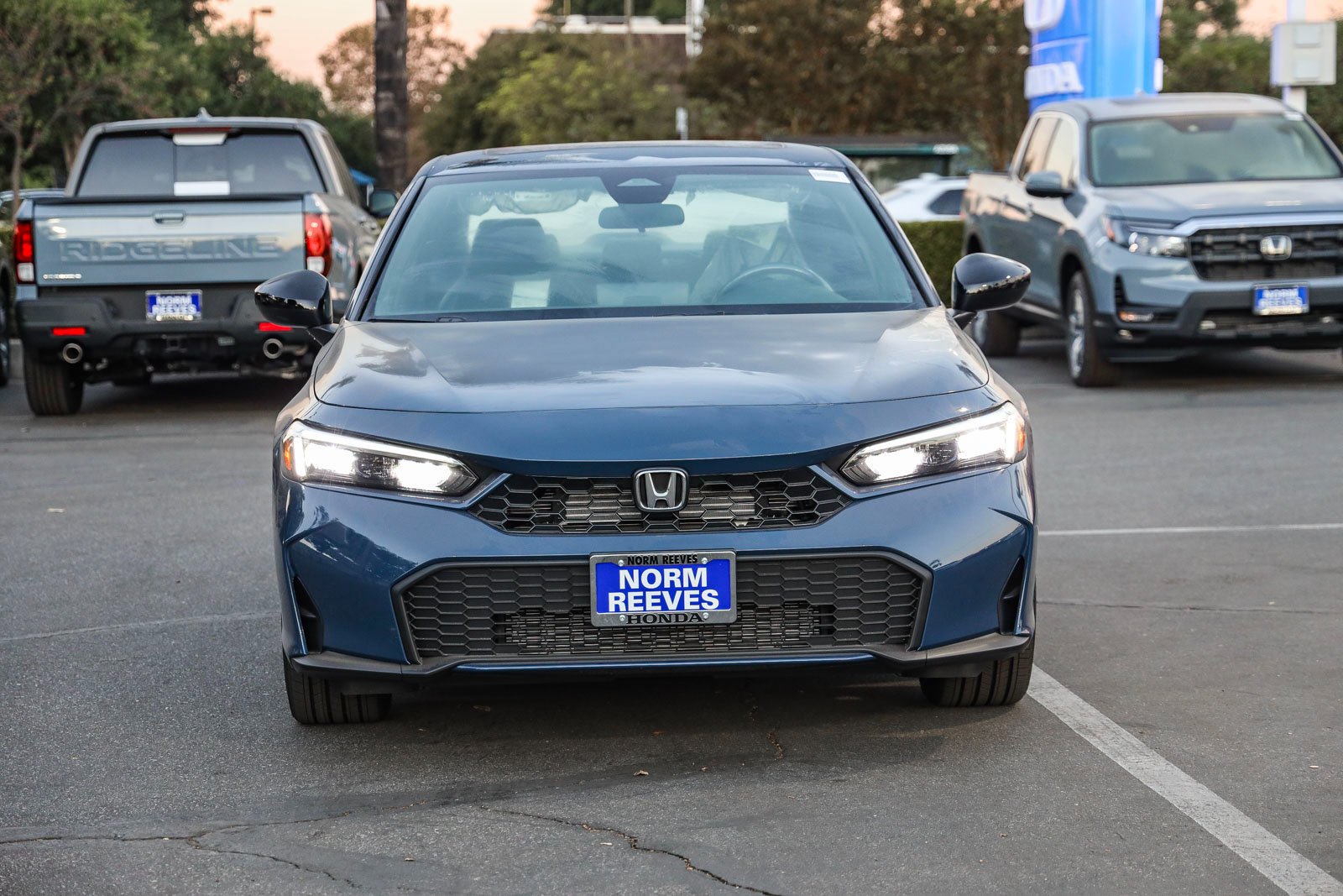 New 2026 Blue Lagoon Pearl Honda Sport CVT image 2