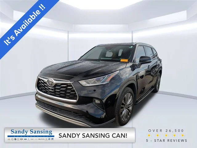 Used 2021 Black Toyota Platinum image 1