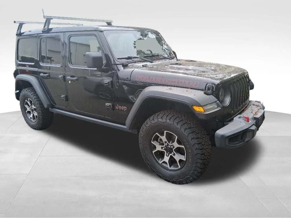 Used 2021 Black Jeep Unlimited Rubicon image 18