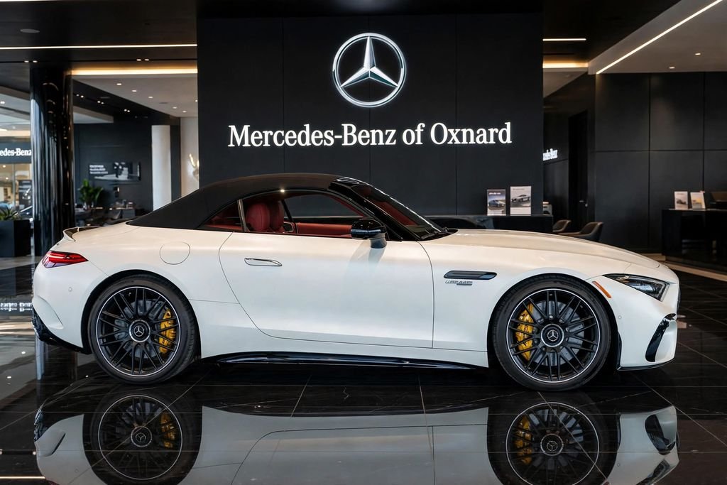 Used 2022 White Mercedes-Benz SL 63 AMG® image 2