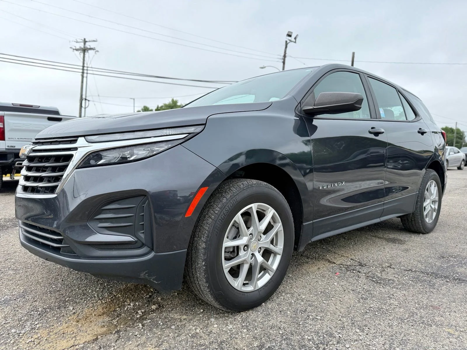 Used 2022 Chevrolet Equinox LS with VIN 3GNAXSEV0NS246537 for sale in Eminence, KY