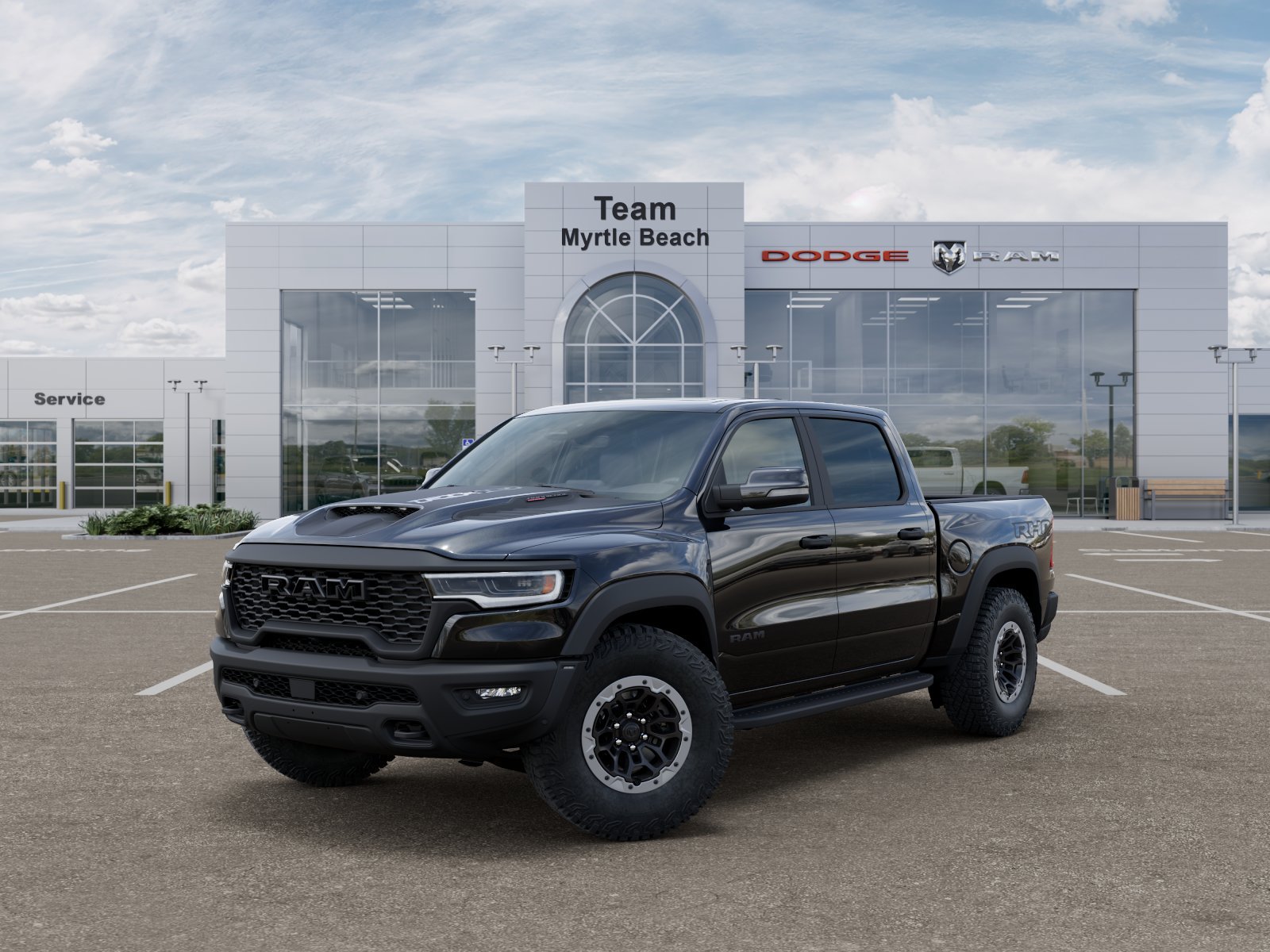 New 2026 Diamond Black Crystal Pearl-Coat Exterior Paint RAM RHO image 28