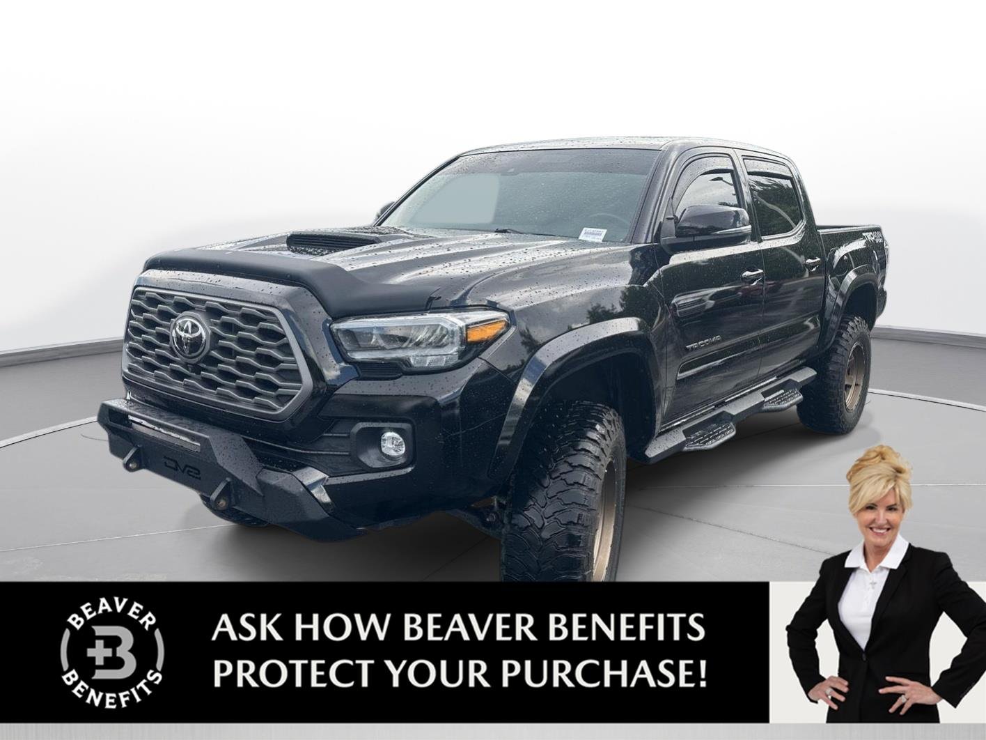 Used 2023 Black Toyota TRD Sport image 1