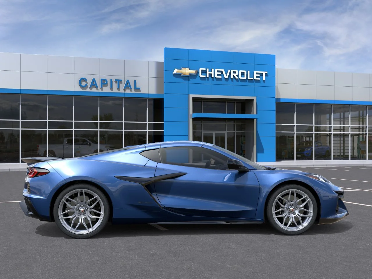 New 2027 Admiral Blue Metallic Chevrolet 2LZ Z06 image 6