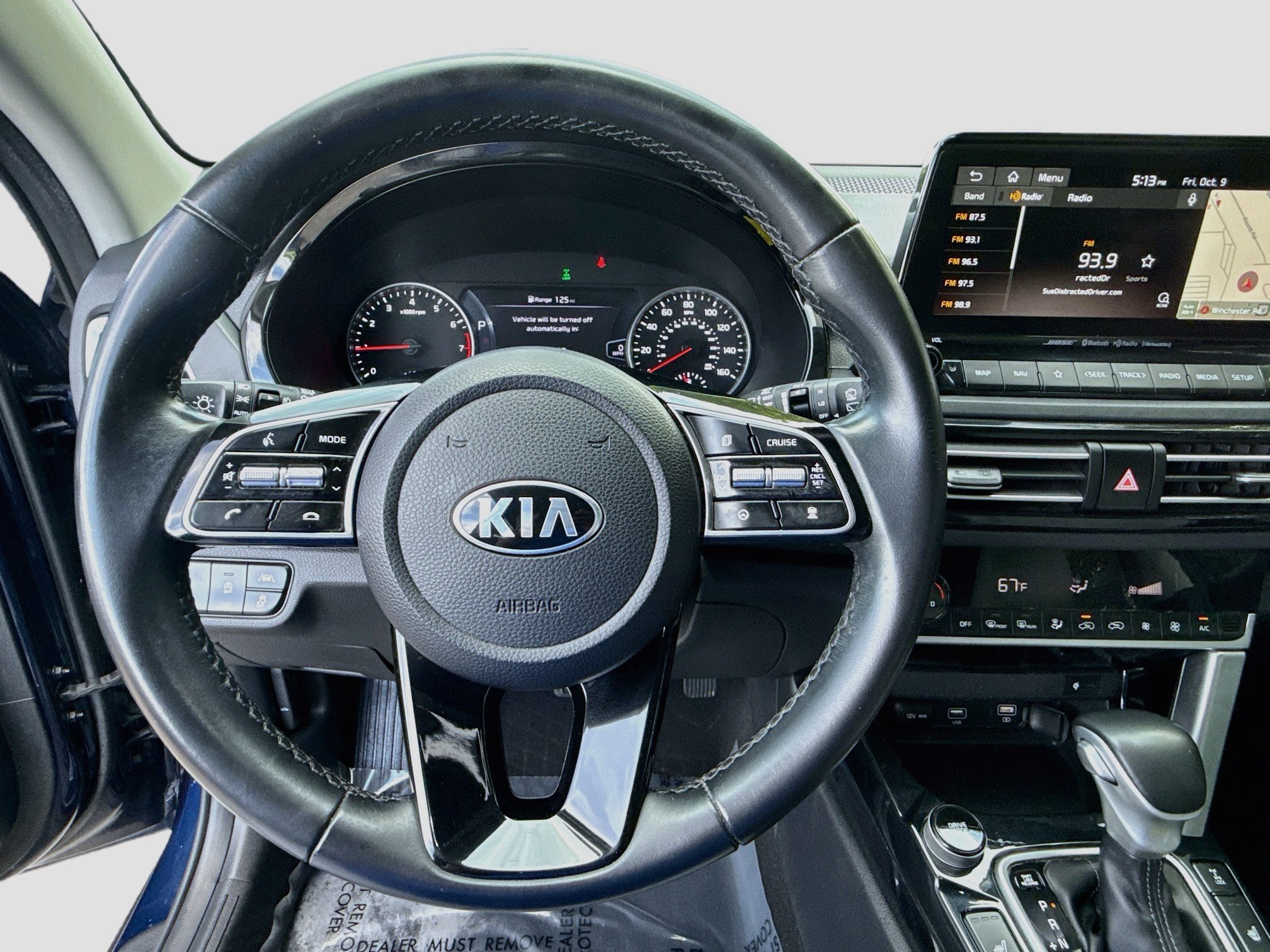 Used 2021 Dark Ocean Blue Kia SX image 11