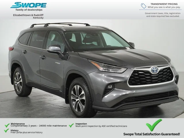 2021 Toyota Highlander Hybrid Hybrid XLE