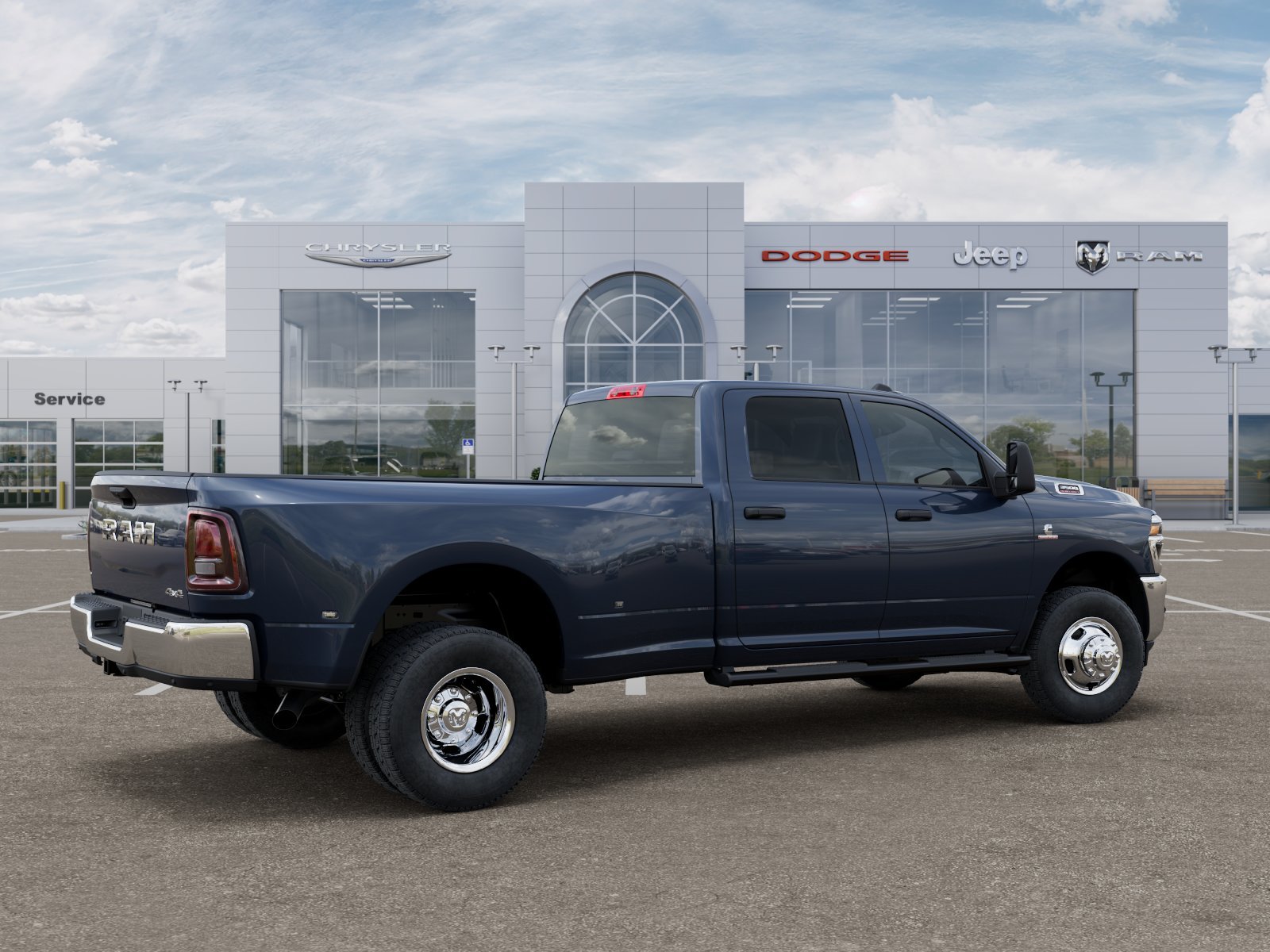New 2026 Forged Blue Metallic Exterior Paint RAM Tradesman image 30