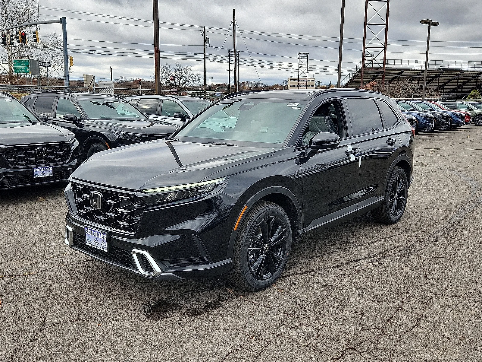 New 2027 Crystal Black Pearl Honda Sport Touring AWD image 2