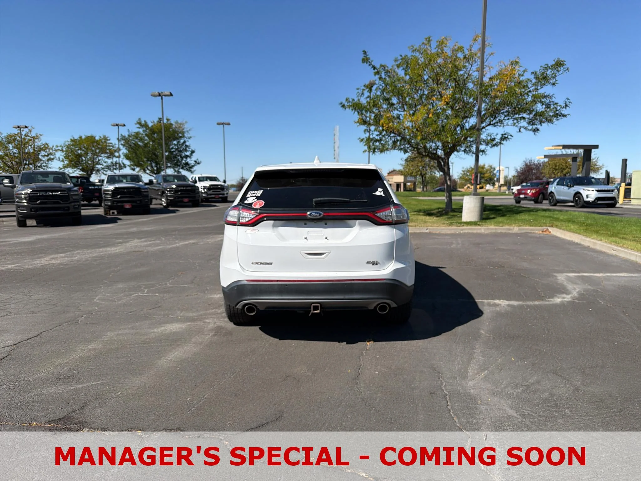 Used 2017 Oxford White Ford SEL image 6
