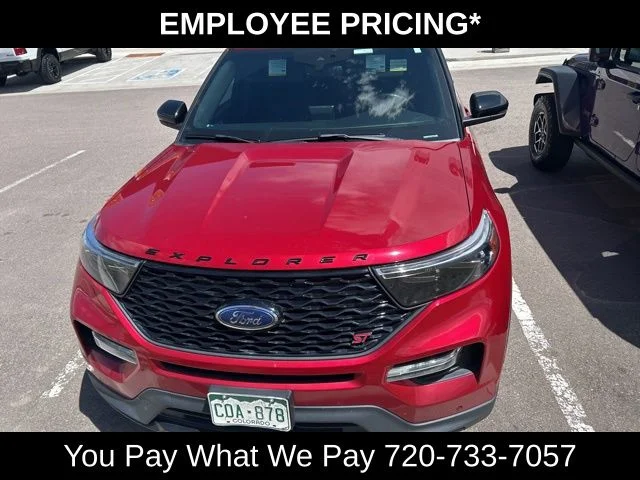 Used 2020 Red Ford ST image 2
