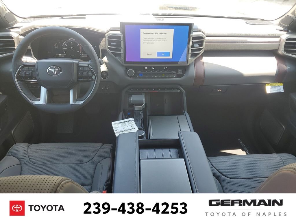 New 2026 Midnight Black Metallic Toyota Tundra Capstone image 16
